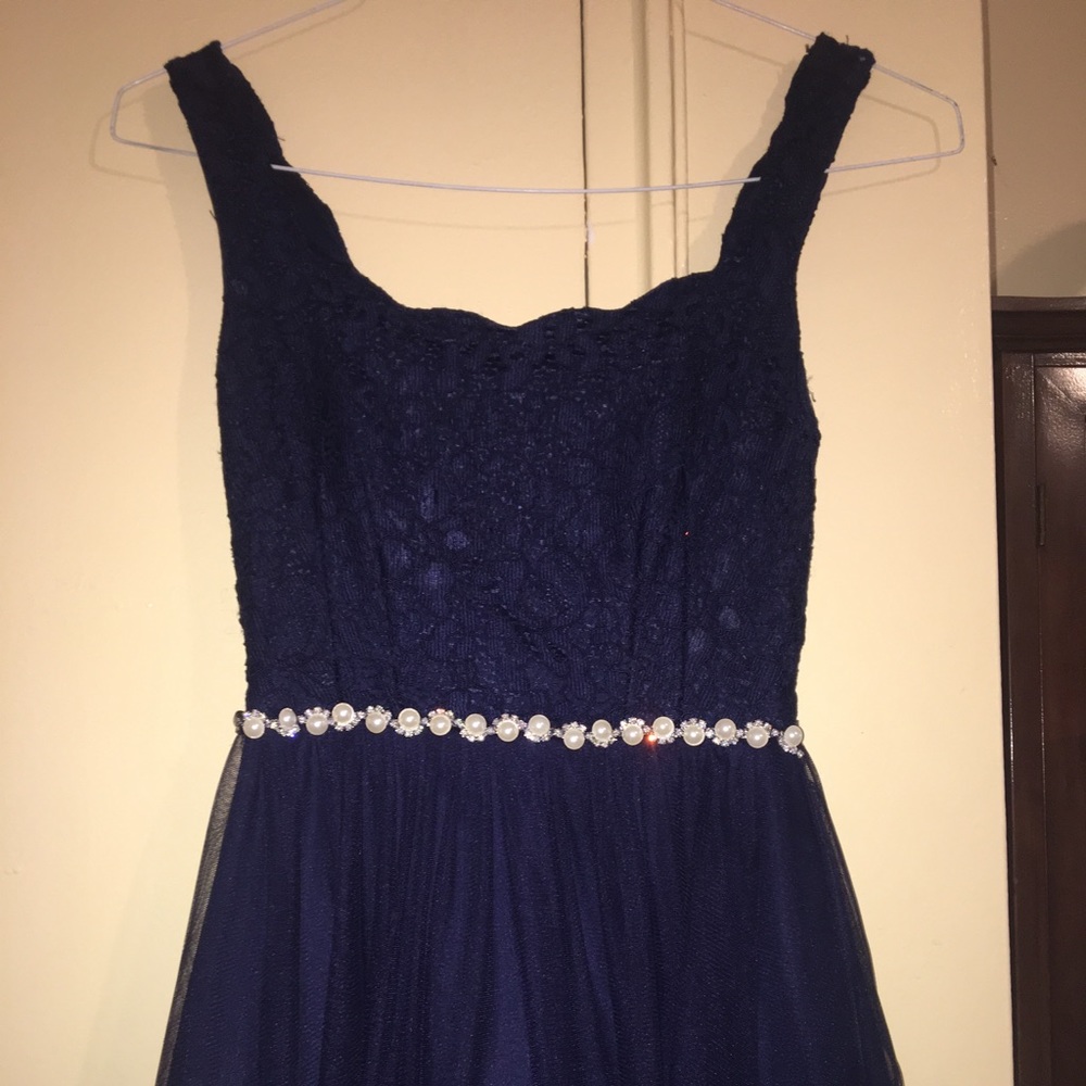 Special Occasion dress with pearls, jewels, lace!
